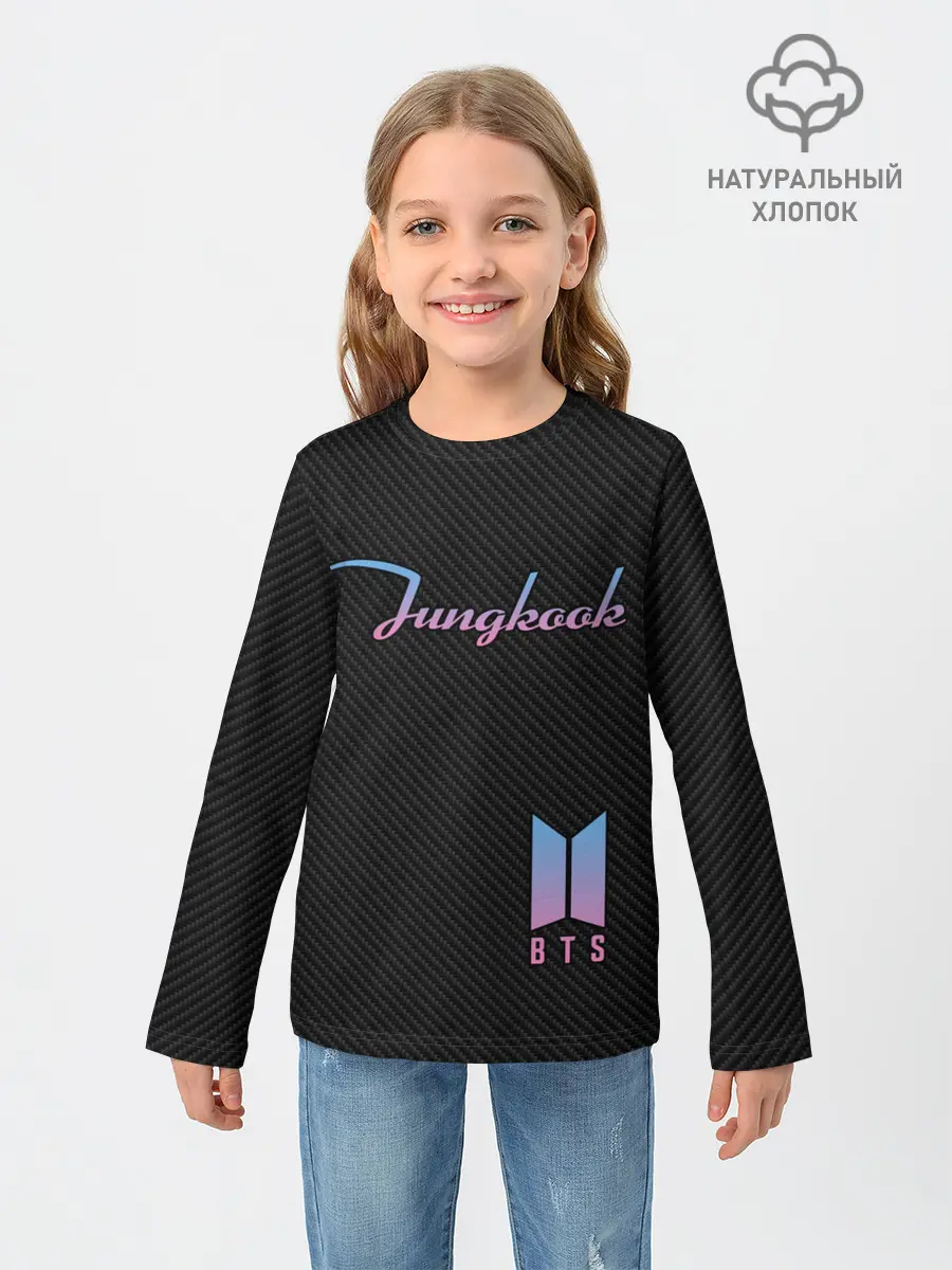 Детский лонгслив / BTS Jungkook