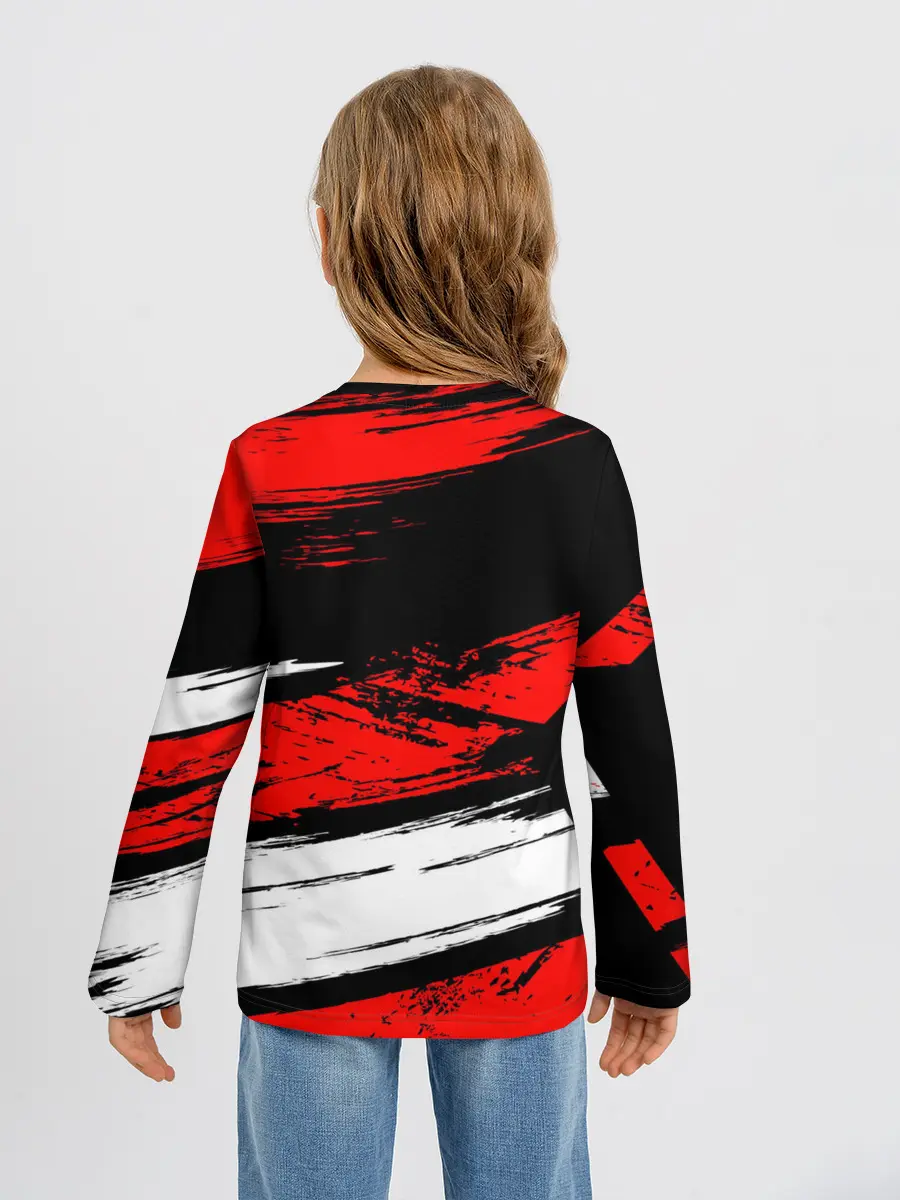 Детский лонгслив / Porsche