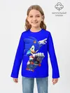Детский лонгслив / SONIC