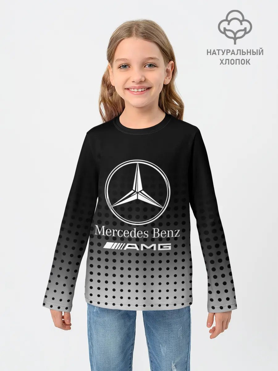 Детский лонгслив / Mercedes-Benz