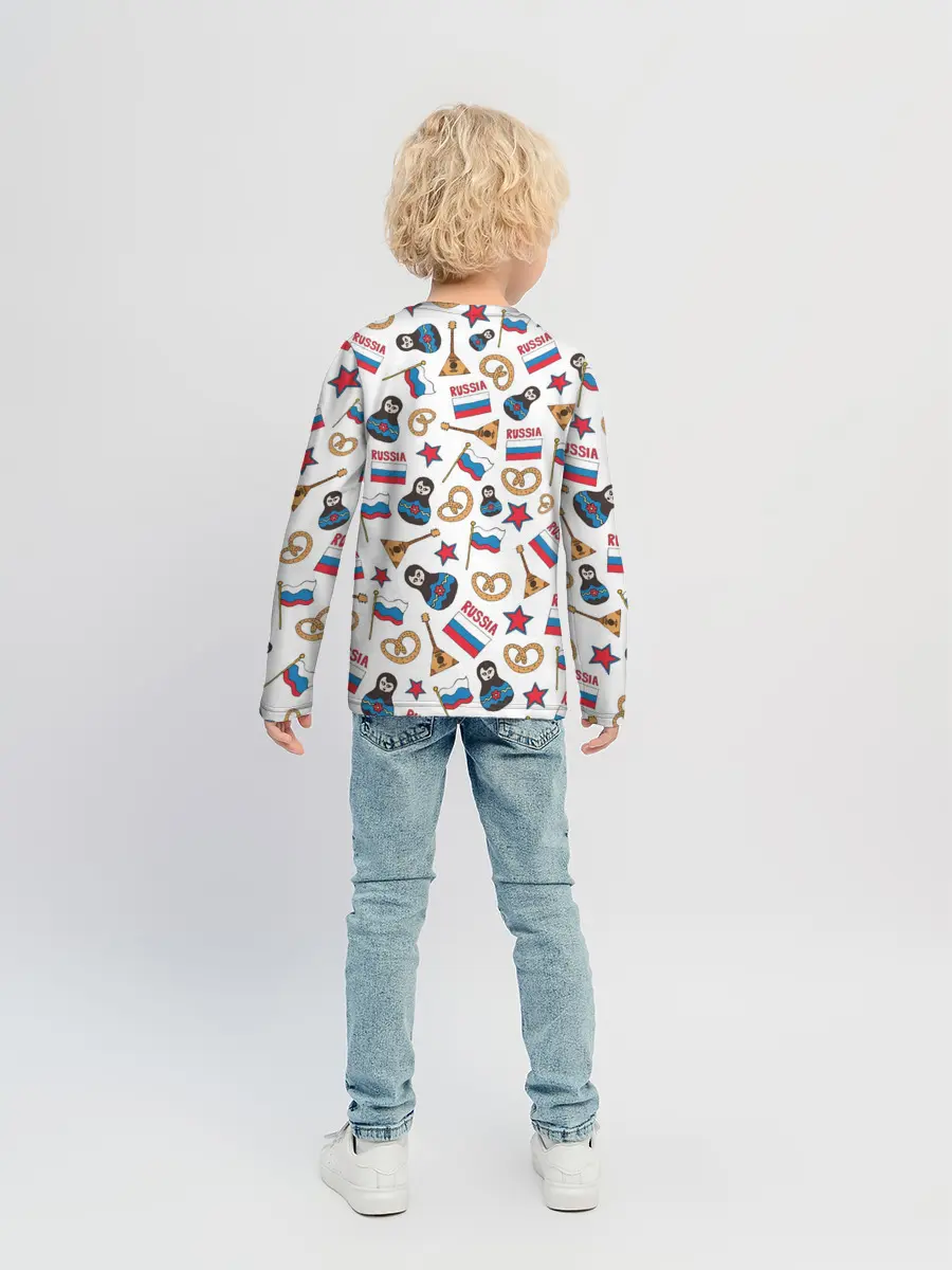 Детский лонгслив / РОССИЯ УЗОР
