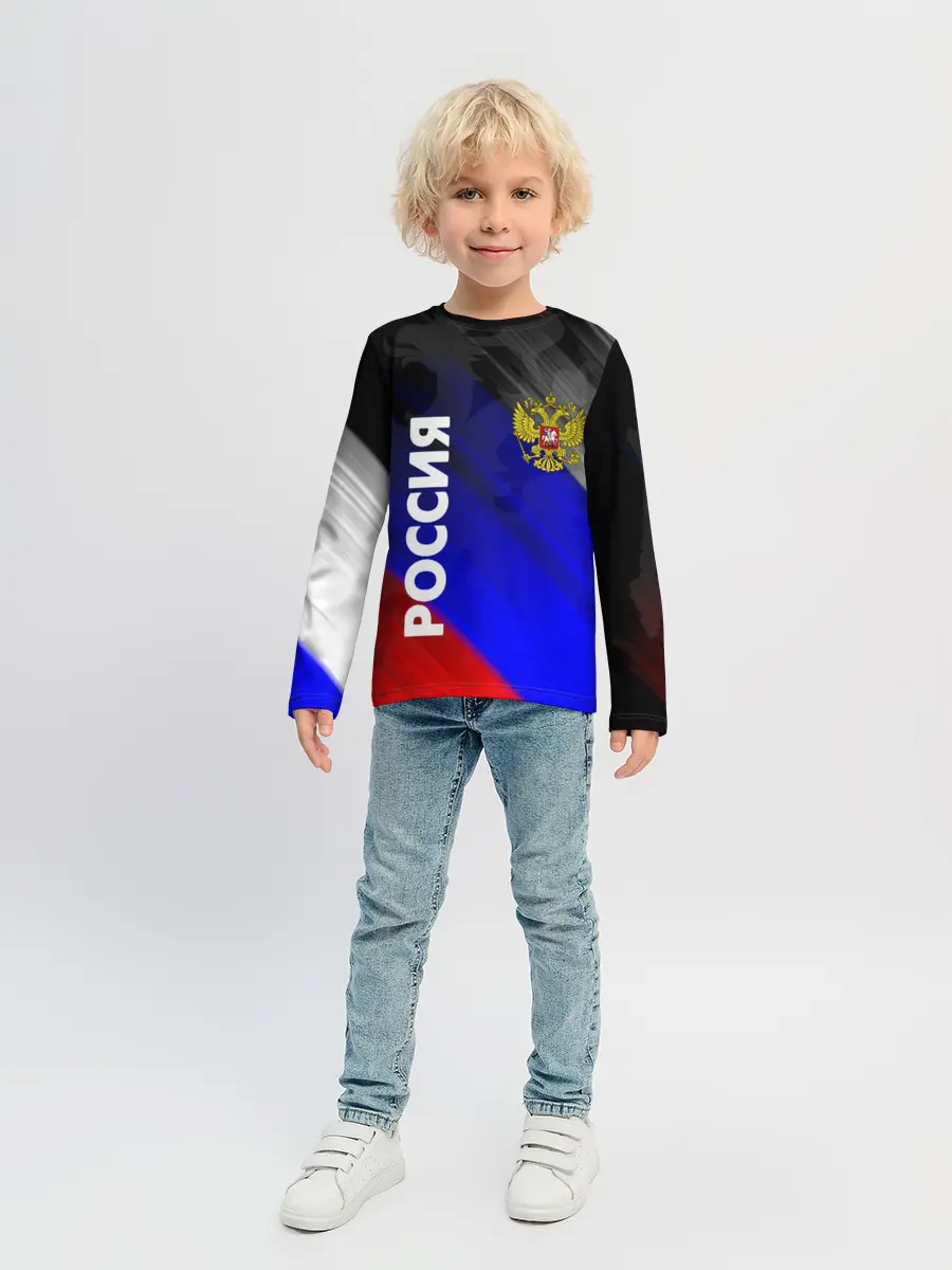 Детский лонгслив / РОССИЯ