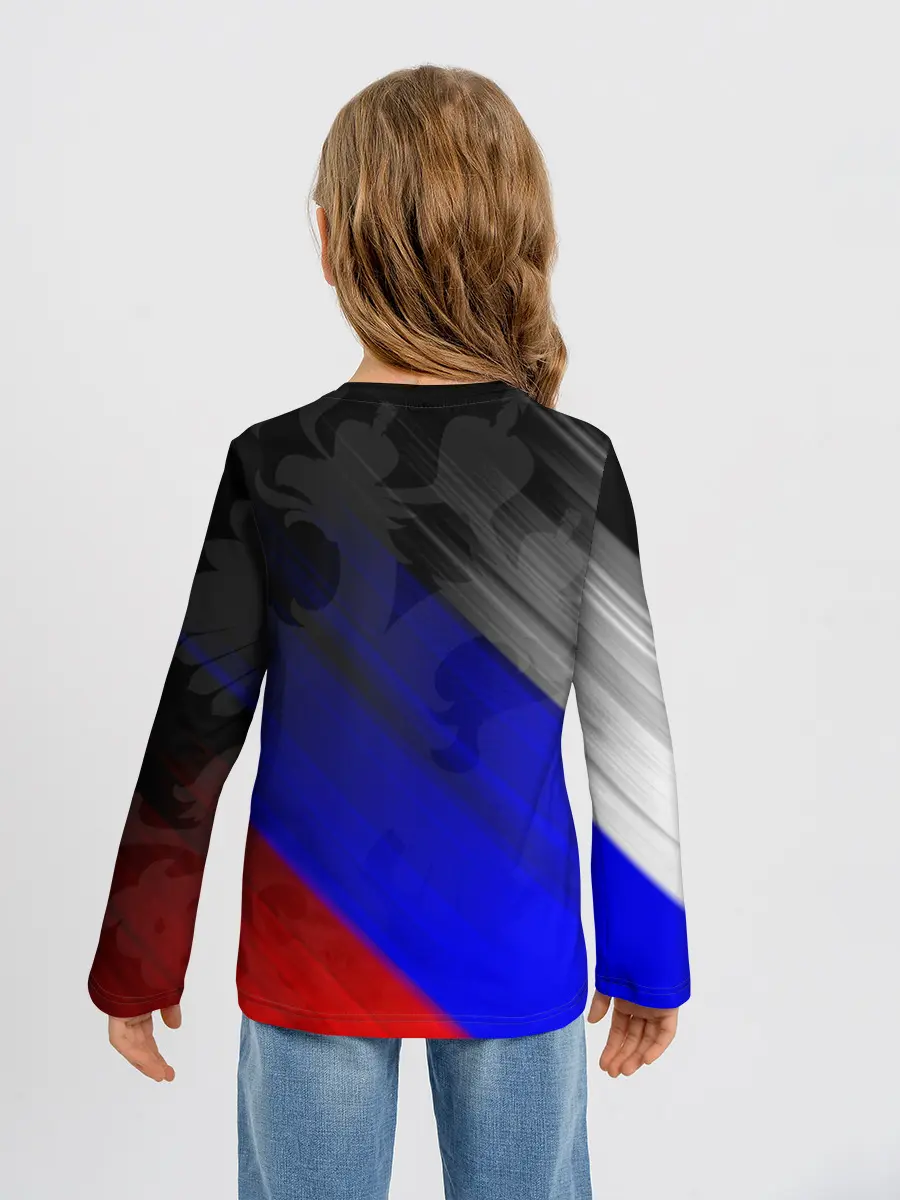 Детский лонгслив / РОССИЯ