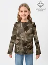 Детский лонгслив / СОВРЕМЕННЫЙ КАМУФЛЯЖ