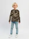 Детский лонгслив / СОВРЕМЕННЫЙ КАМУФЛЯЖ