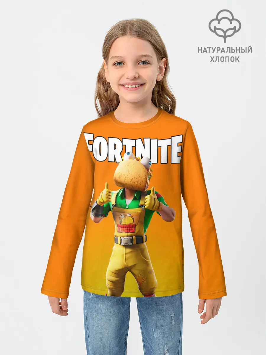 Детский лонгслив / Fortnite [007]