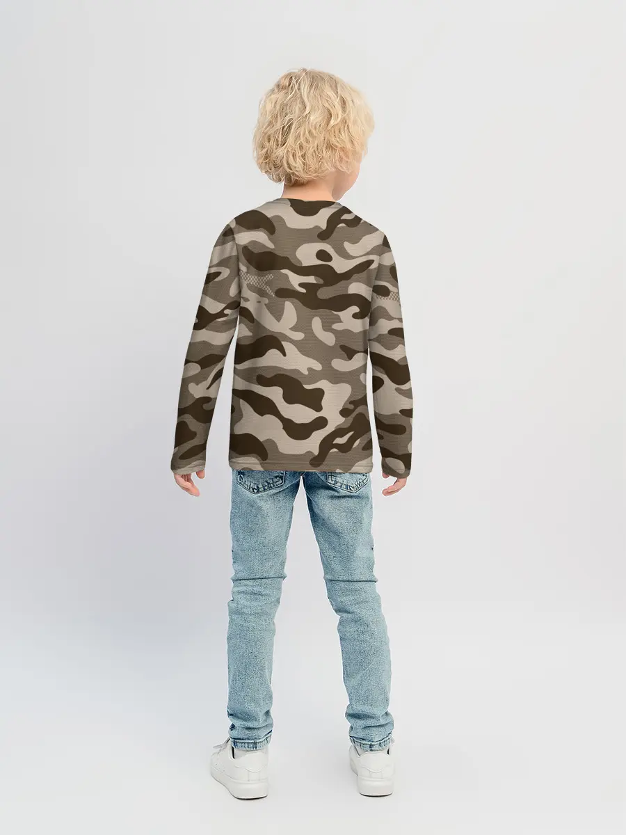 Детский лонгслив / КАМУФЛЯЖ