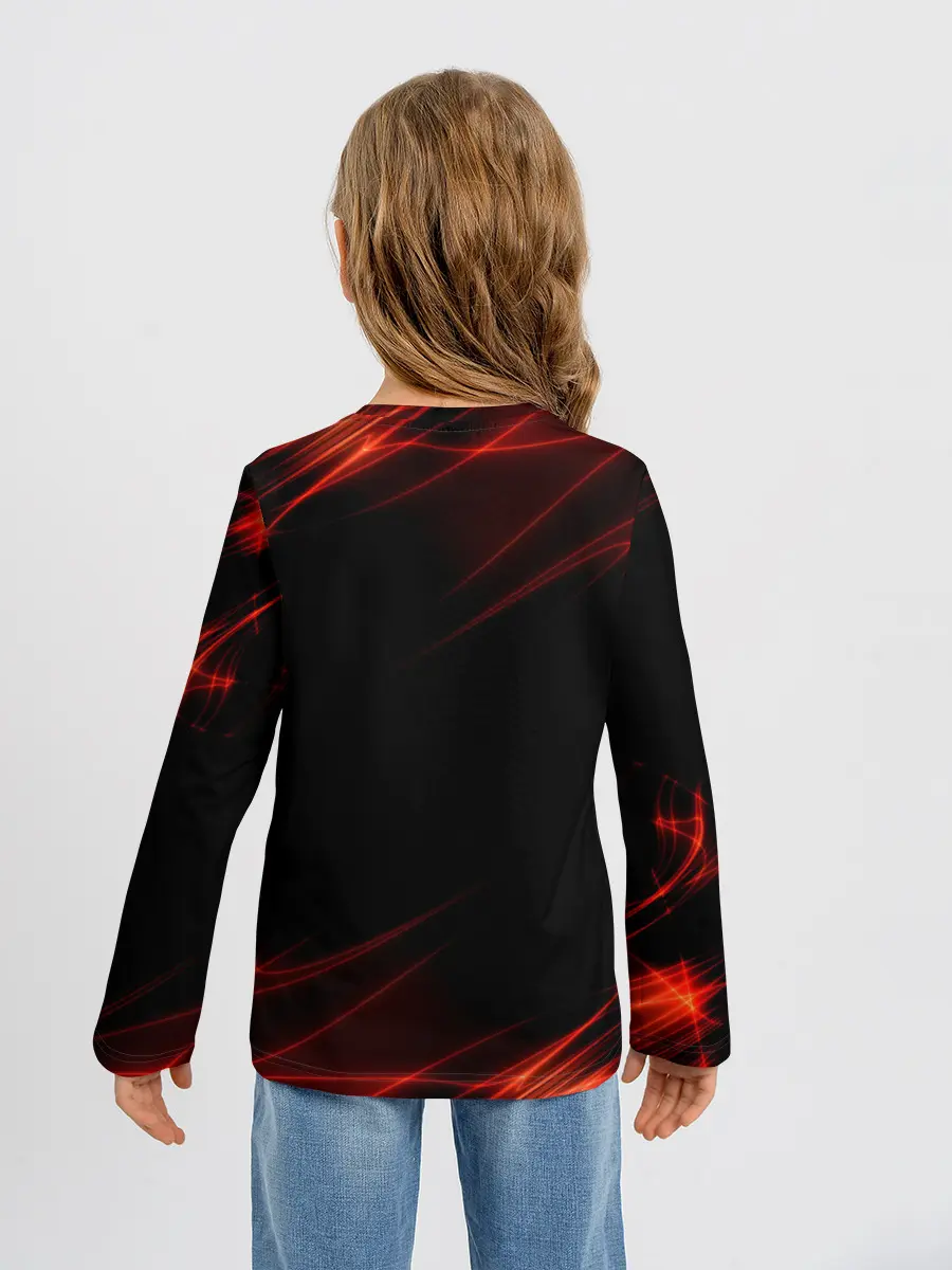 Детский лонгслив / audi