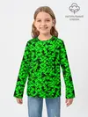 Детский лонгслив / КАМУФЛЯЖ GREEN