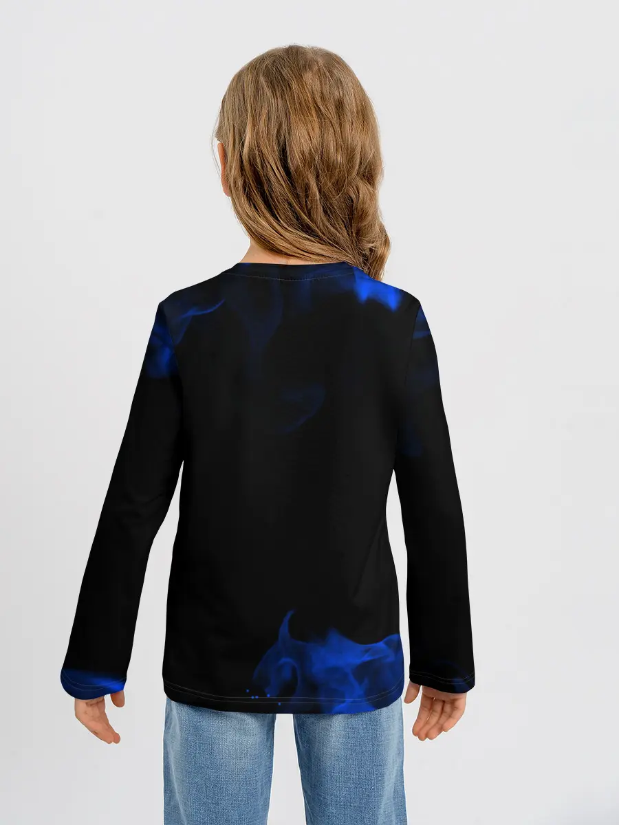 Детский лонгслив / mercedes