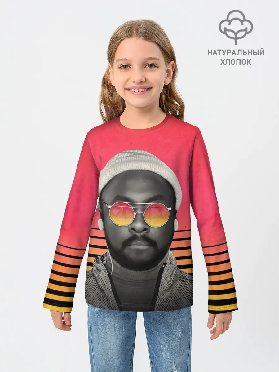 Детский лонгслив / Will.I.Am