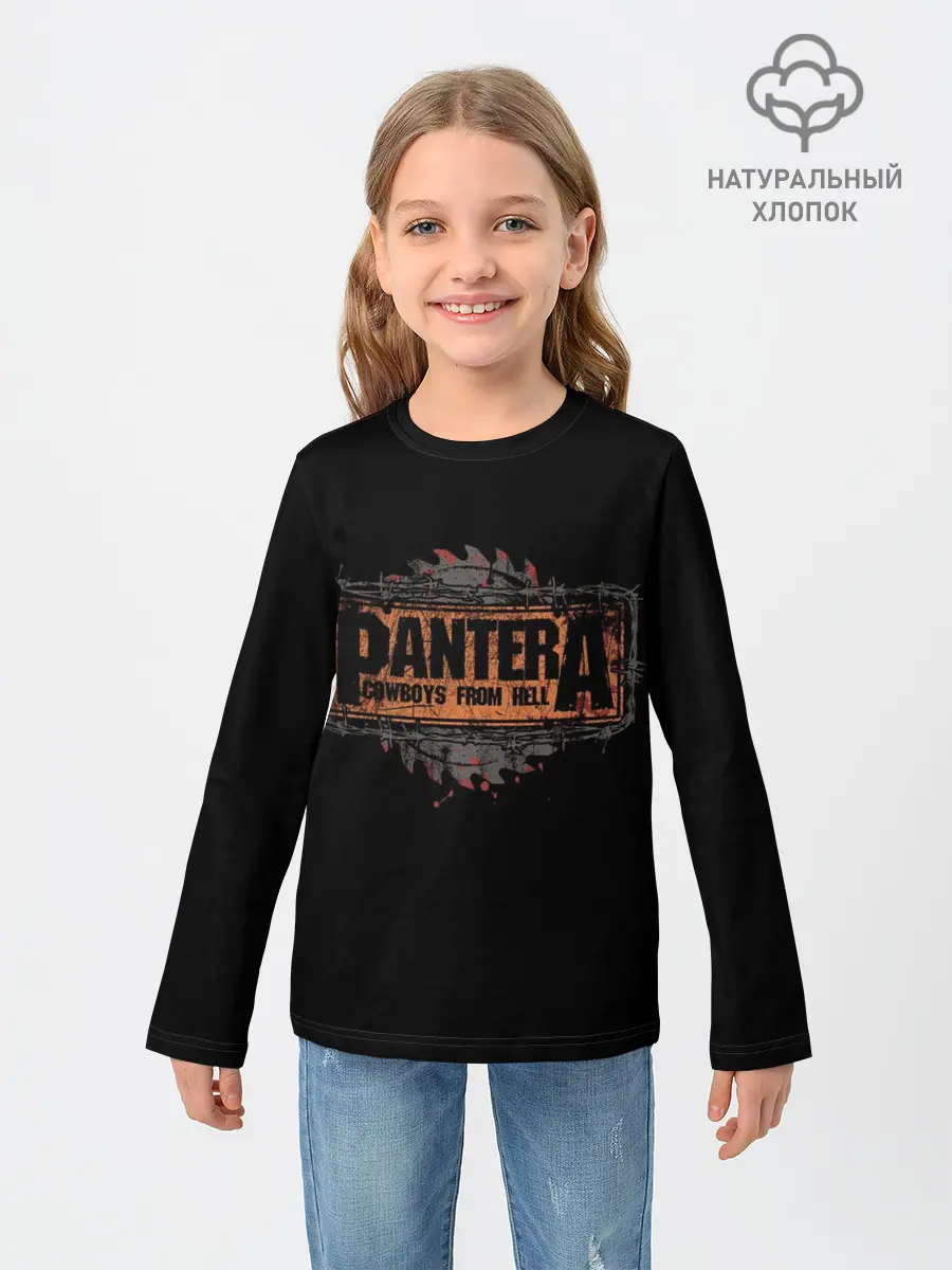 Детский лонгслив / PANTERA