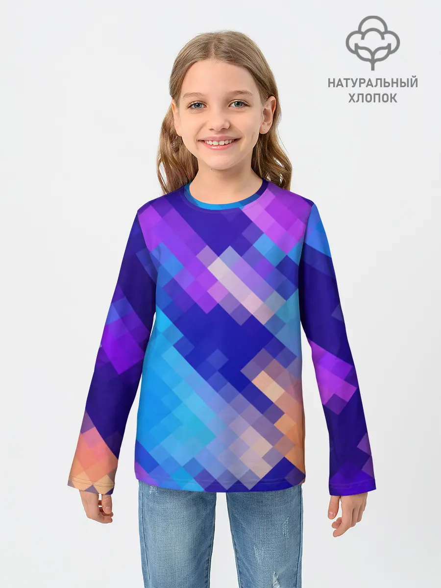 Детский лонгслив / Пикси