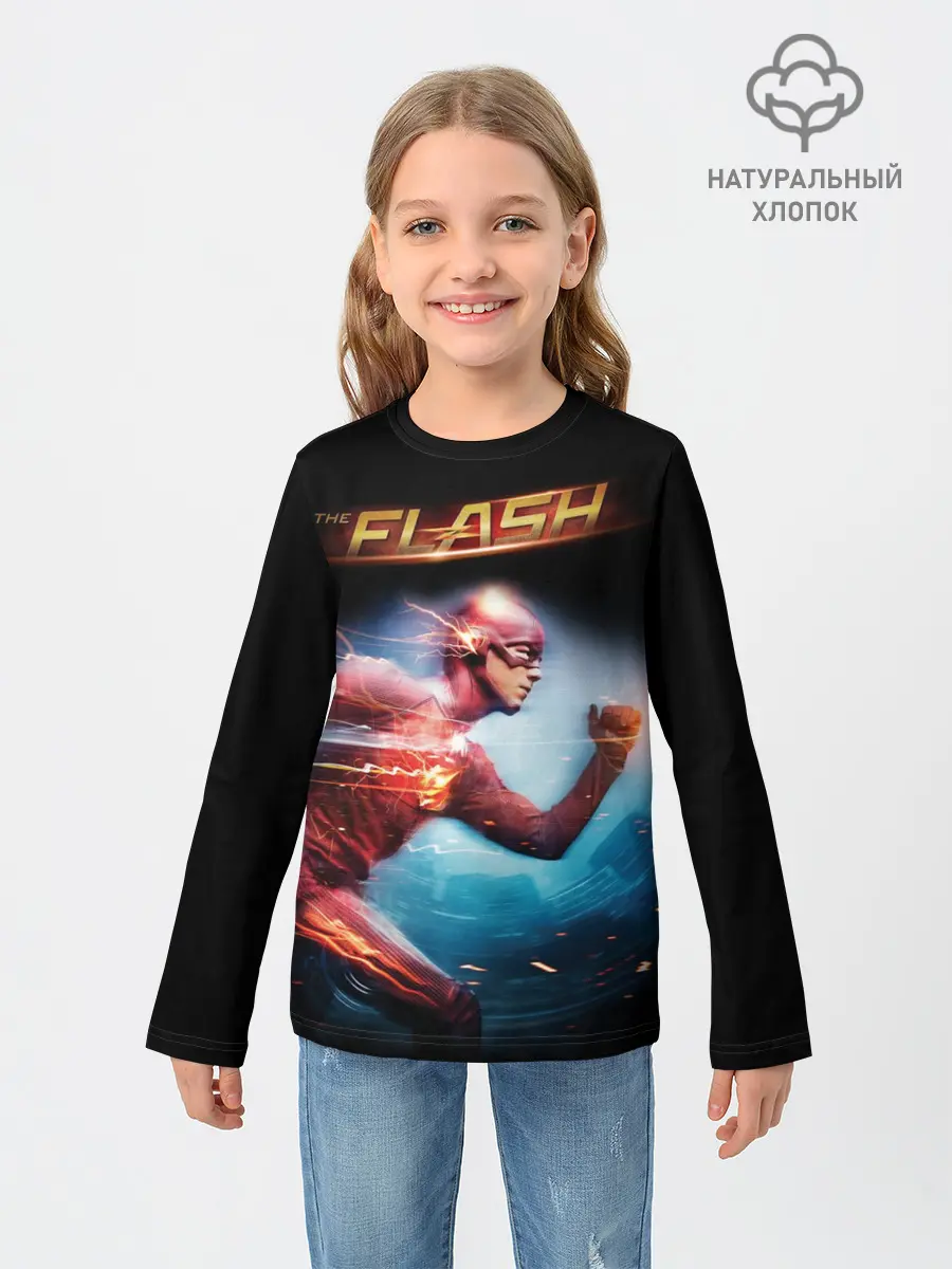 Детский лонгслив / The Flash