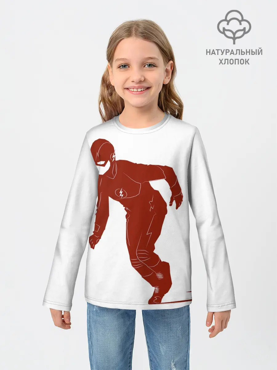 Детский лонгслив / The Flash