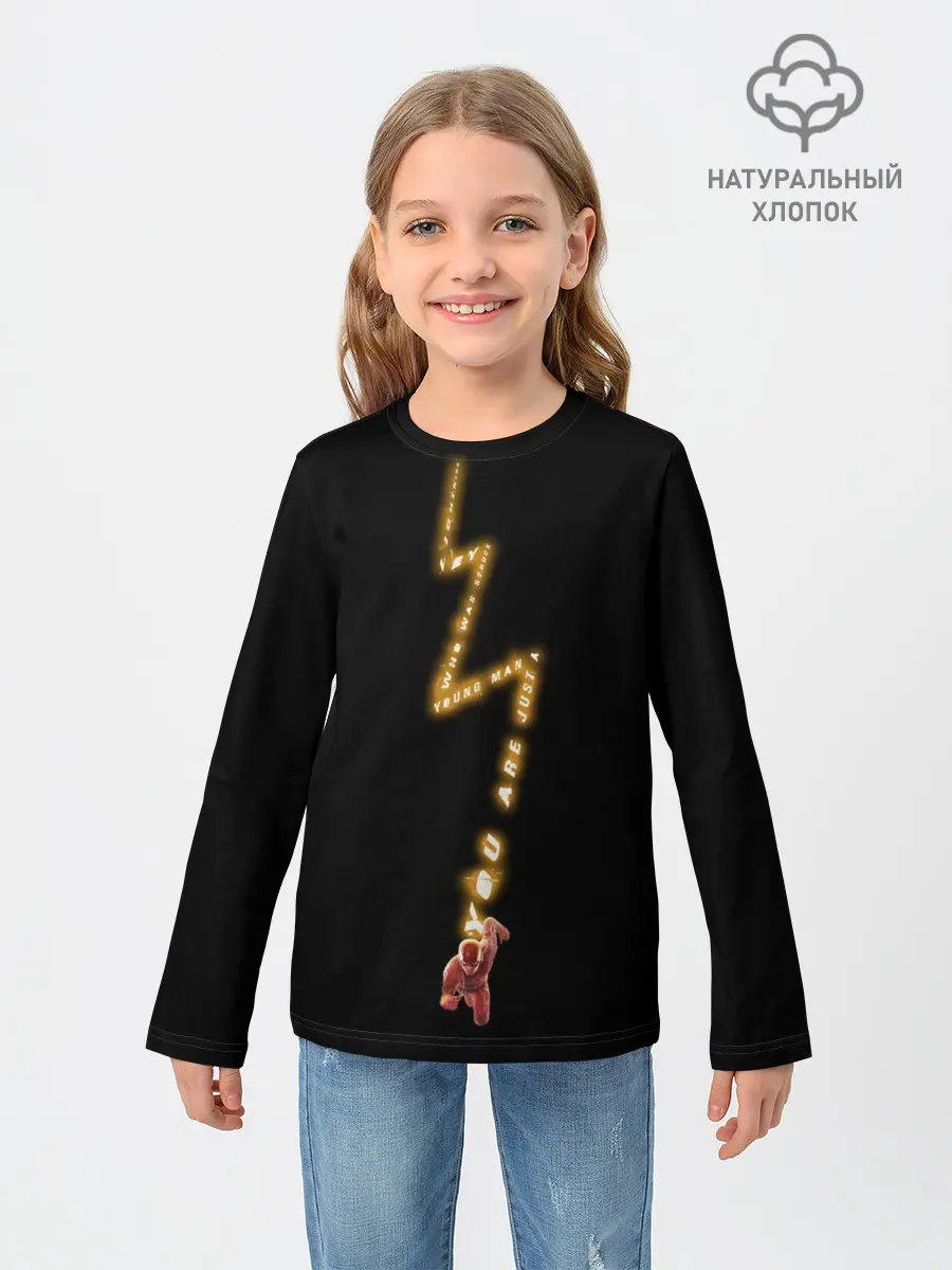 Детский лонгслив / The Flash