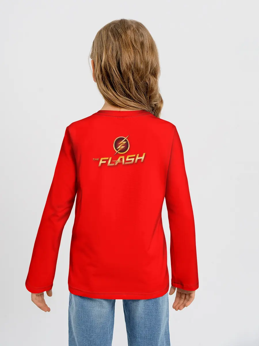 Детский лонгслив / The Flash