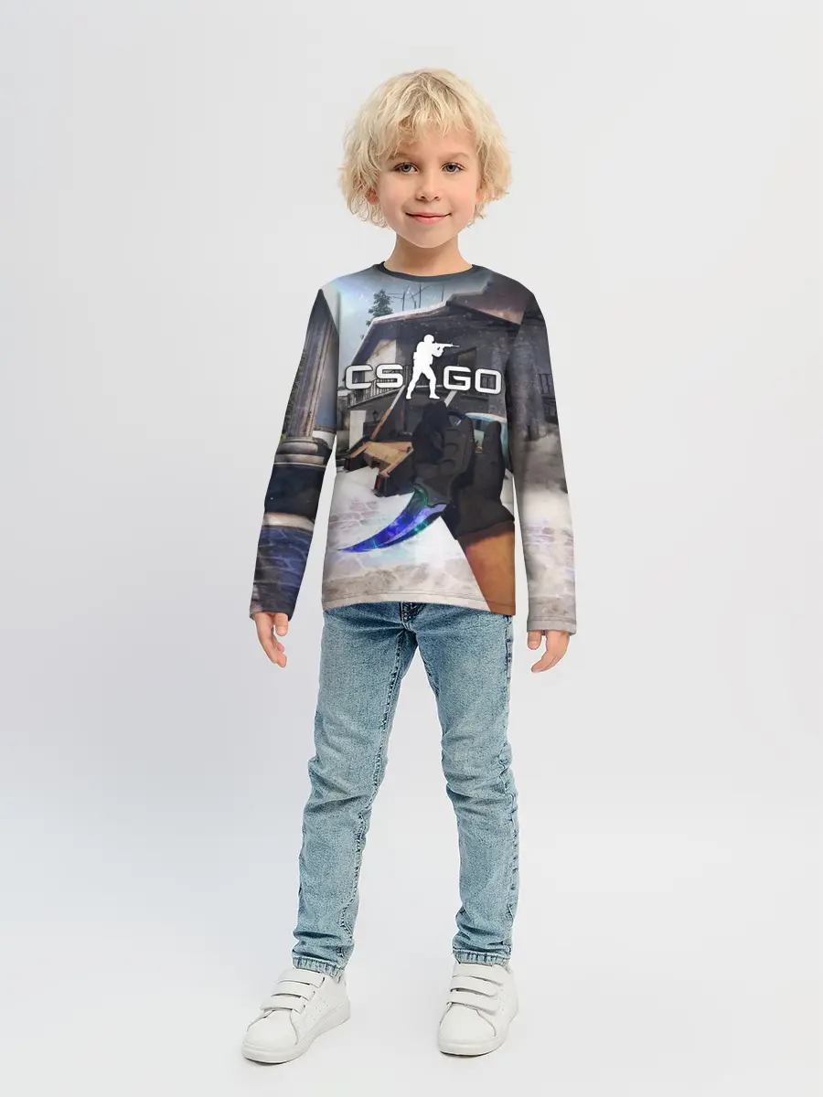 Детский лонгслив / CS:GO