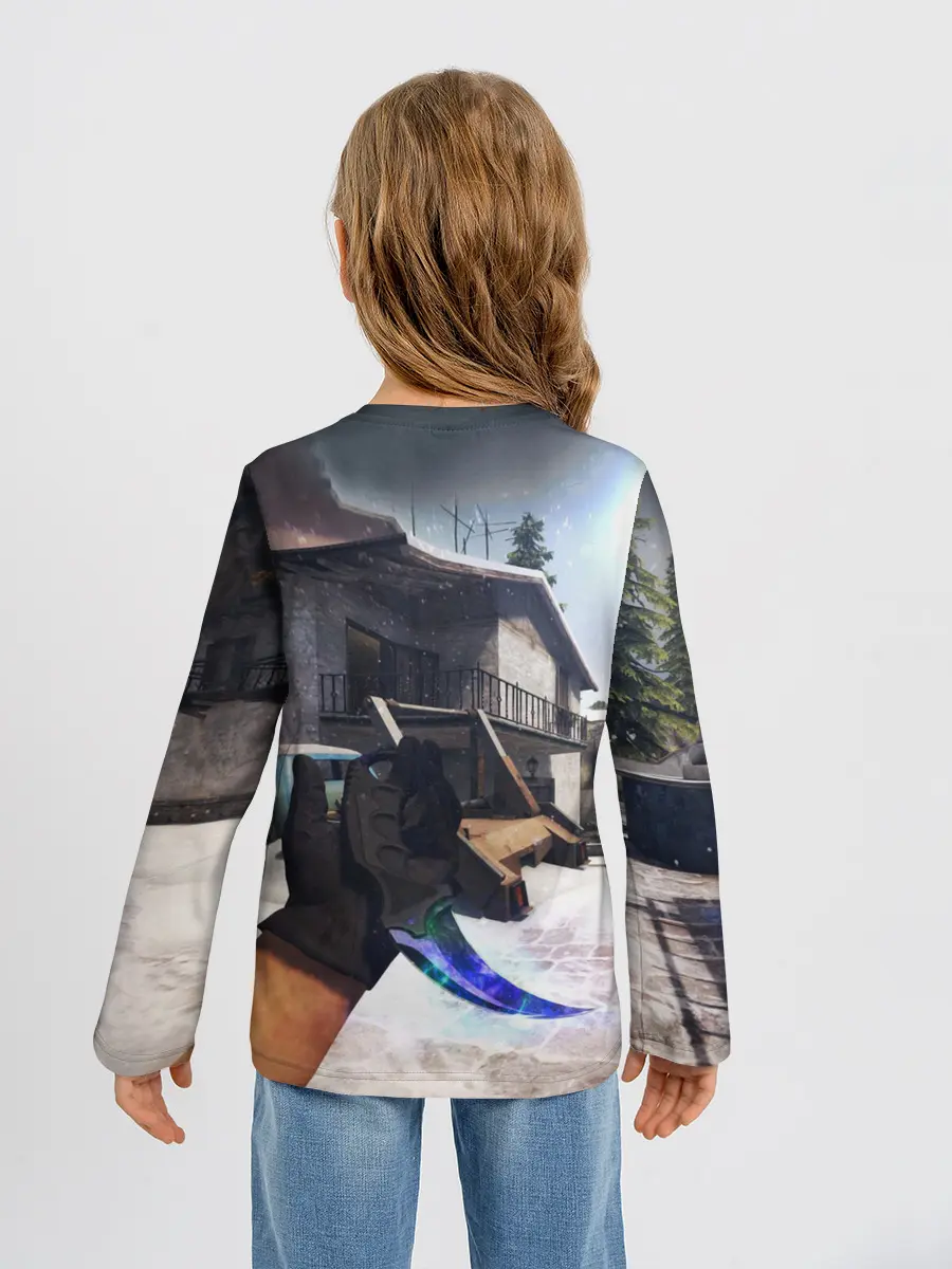 Детский лонгслив / CS:GO