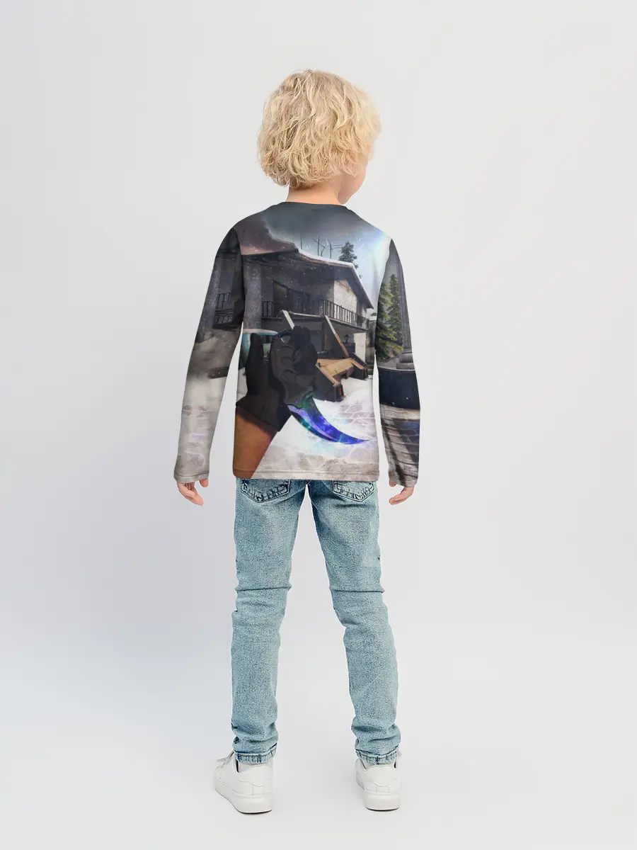 Детский лонгслив / CS:GO