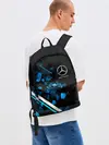 Рюкзак джинсовый / Mercedes AMG | Осколки стекла