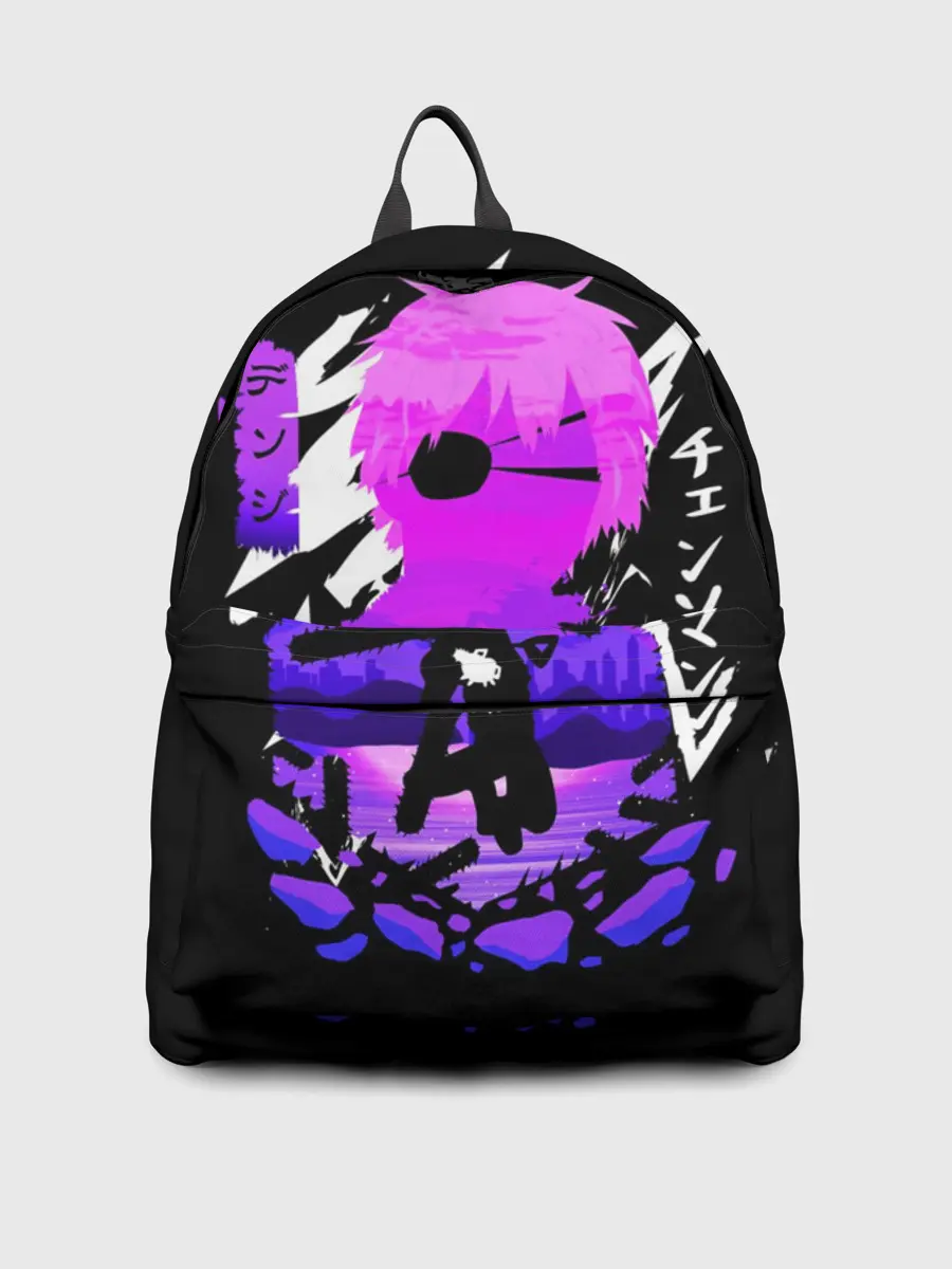 Рюкзак джинсовый / Chainsaw Man: Человек-бензопила