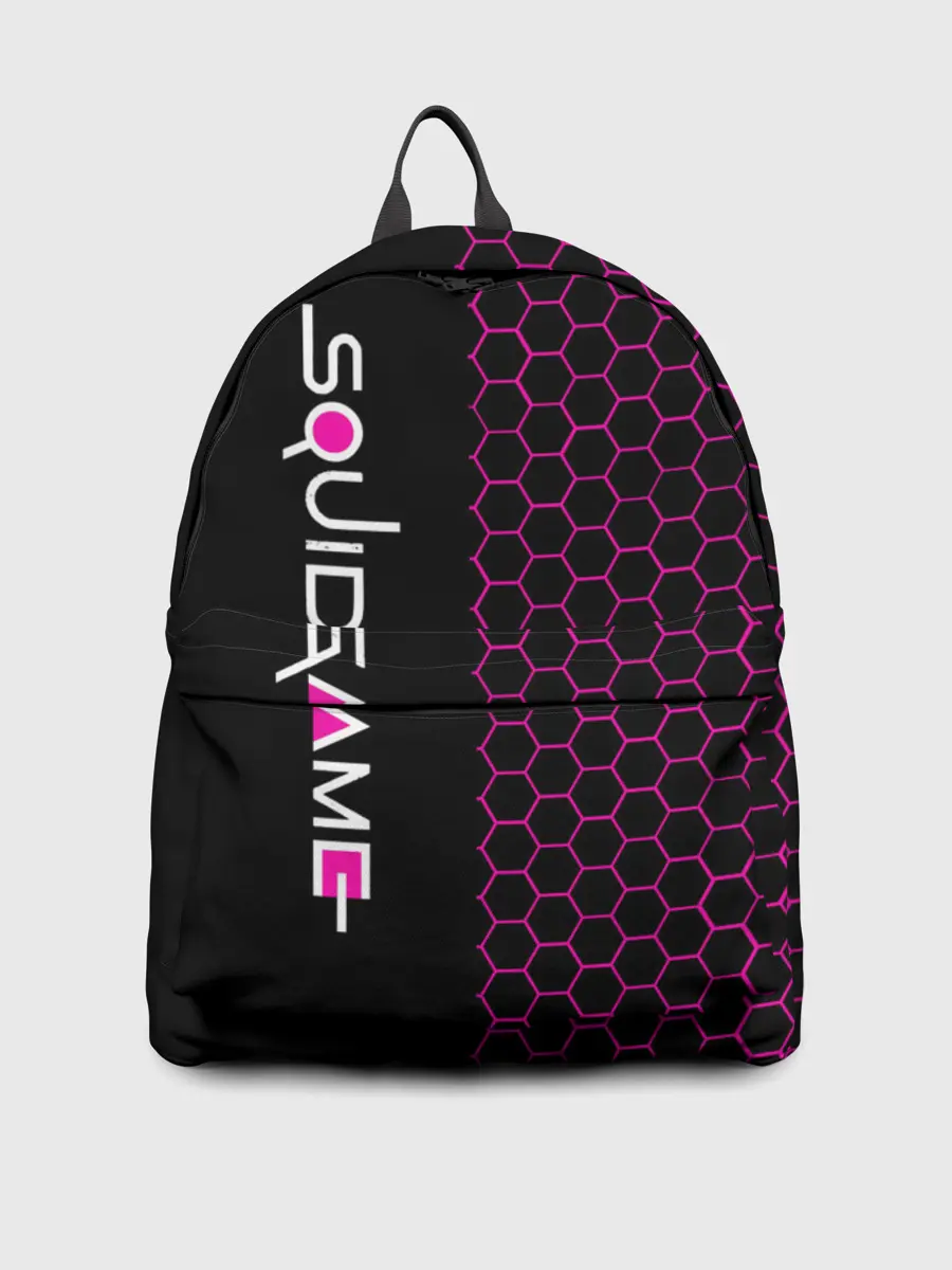 Рюкзак джинсовый / Игра в кальмара: Соты.