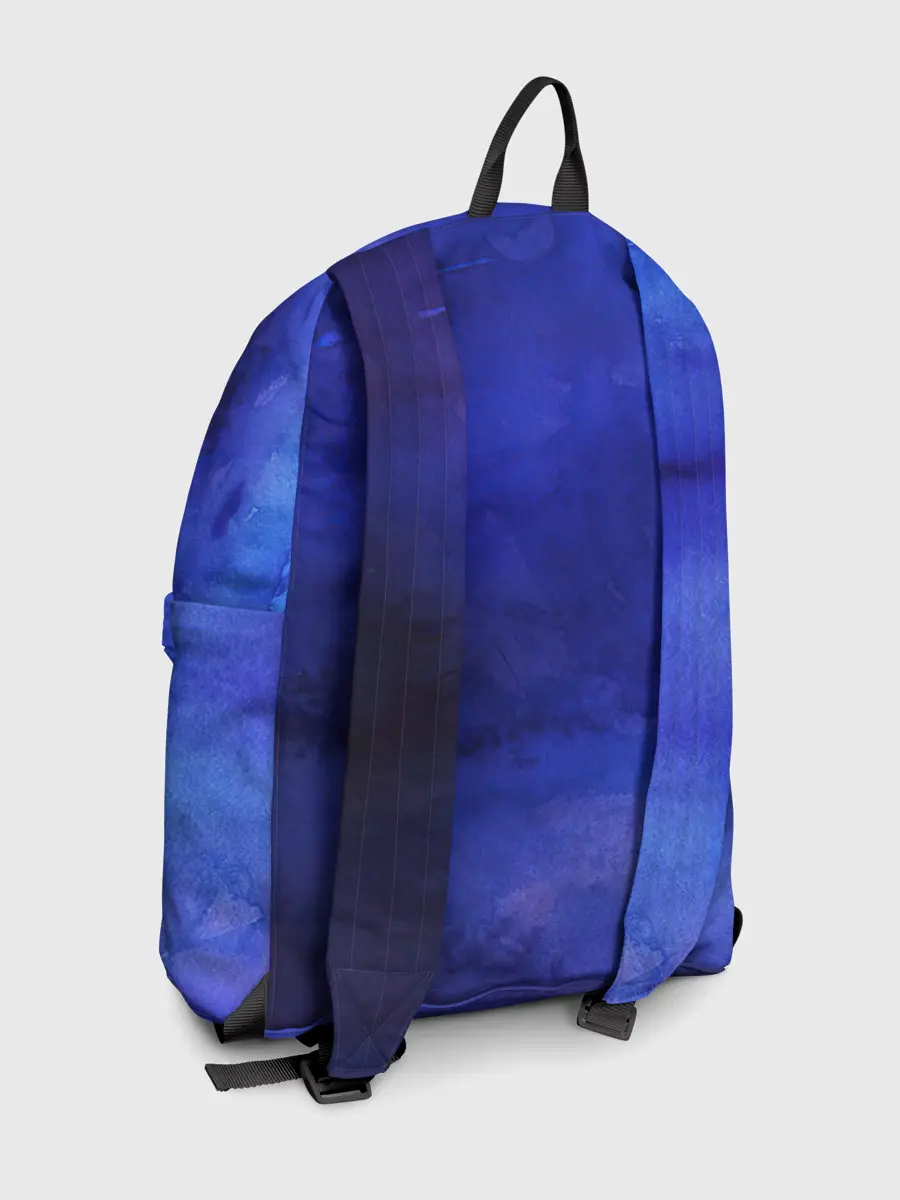 Рюкзак джинсовый / Синее размытие