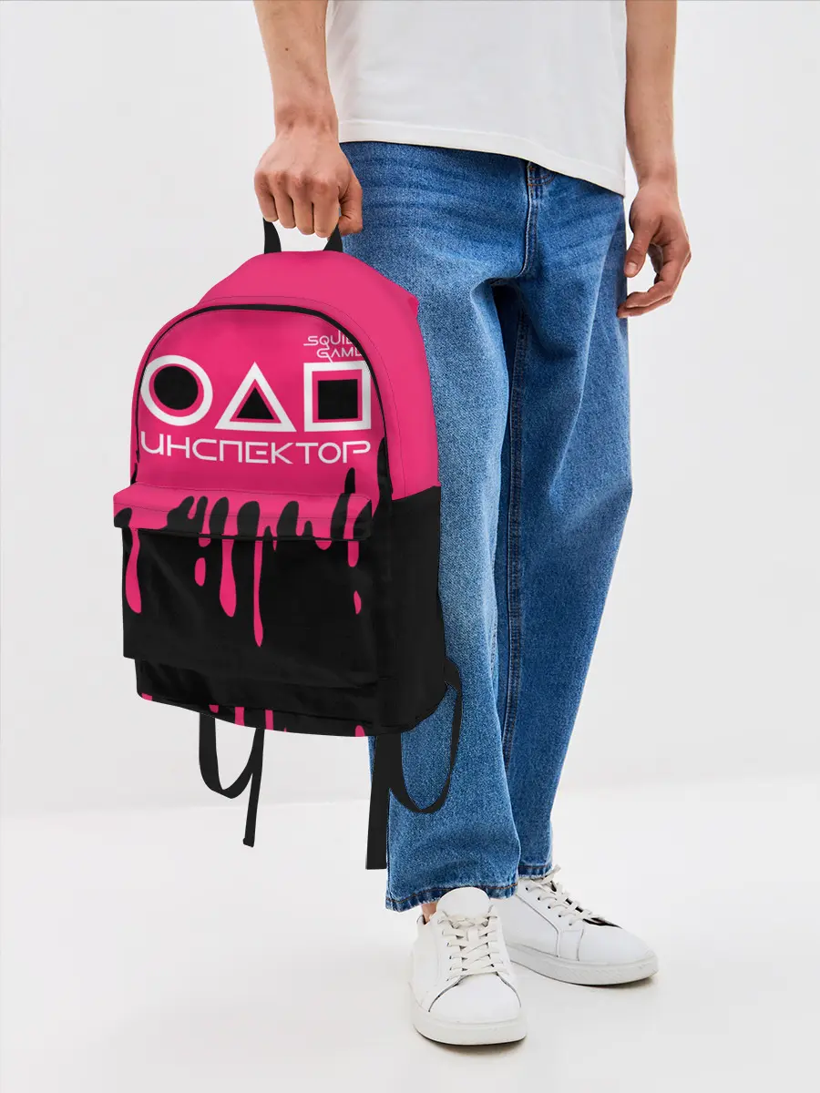 Рюкзак джинсовый / Inspector of Squid Game