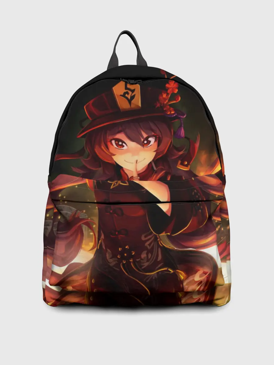 Рюкзак джинсовый / Genshin Impact, Hu Tao