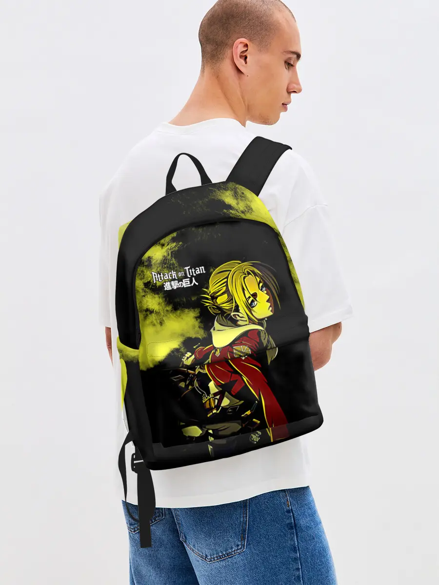 Рюкзак джинсовый / Энни Леонхарт | Атака на титанов