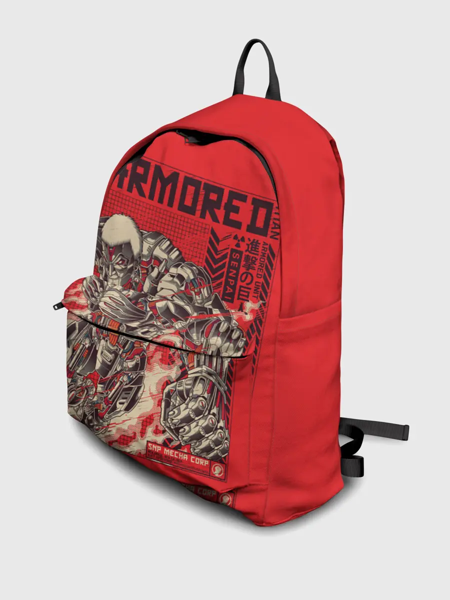 Рюкзак джинсовый / ARMORED TITAN - Бронированный Титан