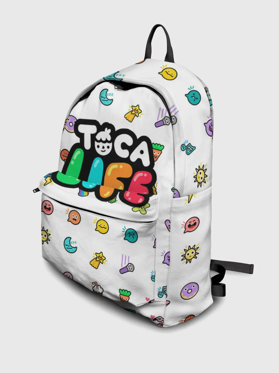 Рюкзак джинсовый / Логотип | Toca Boca | Тока Бока