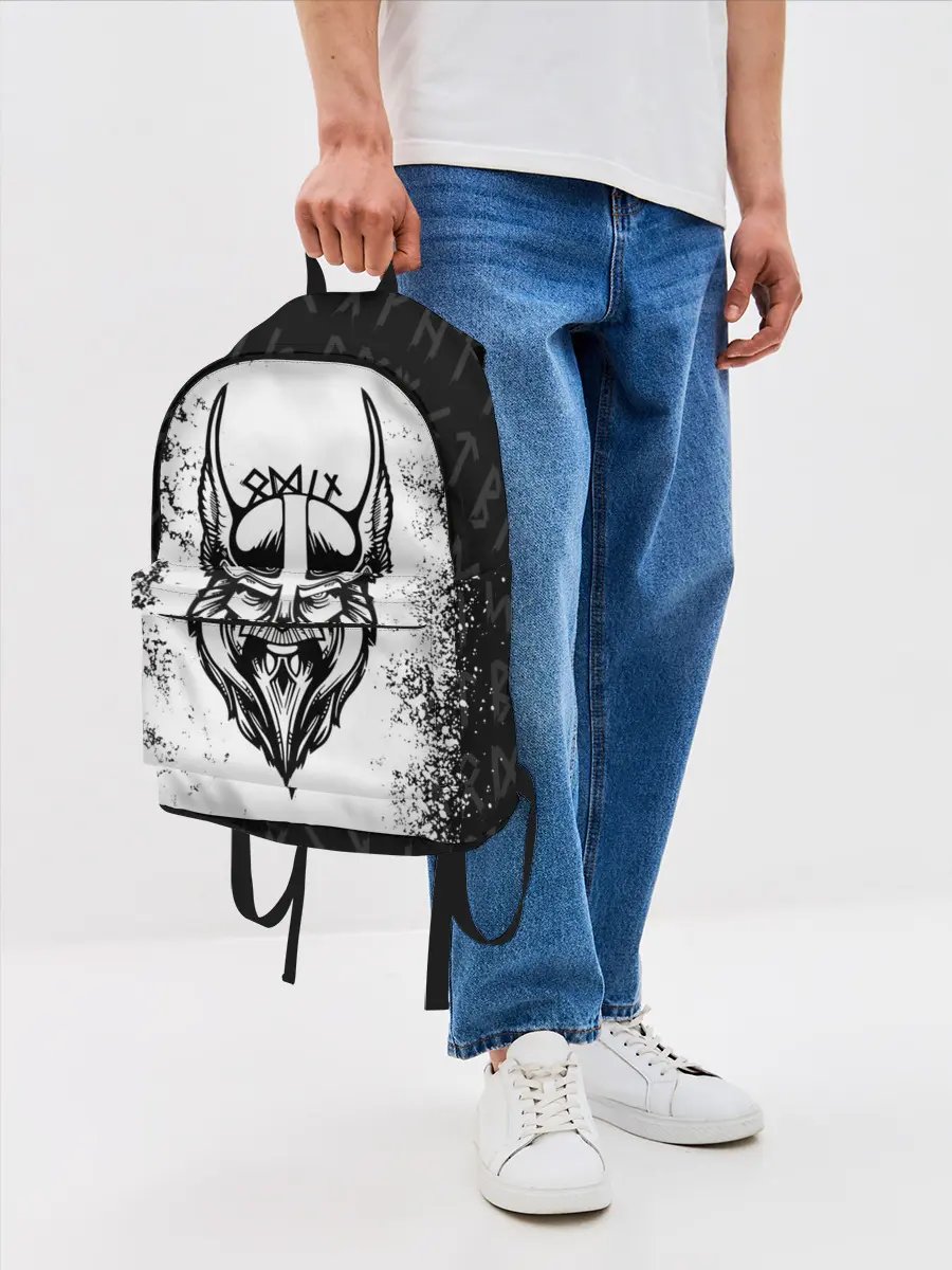 Рюкзак джинсовый / ОДИН | РУНИЧЕСКИЙ