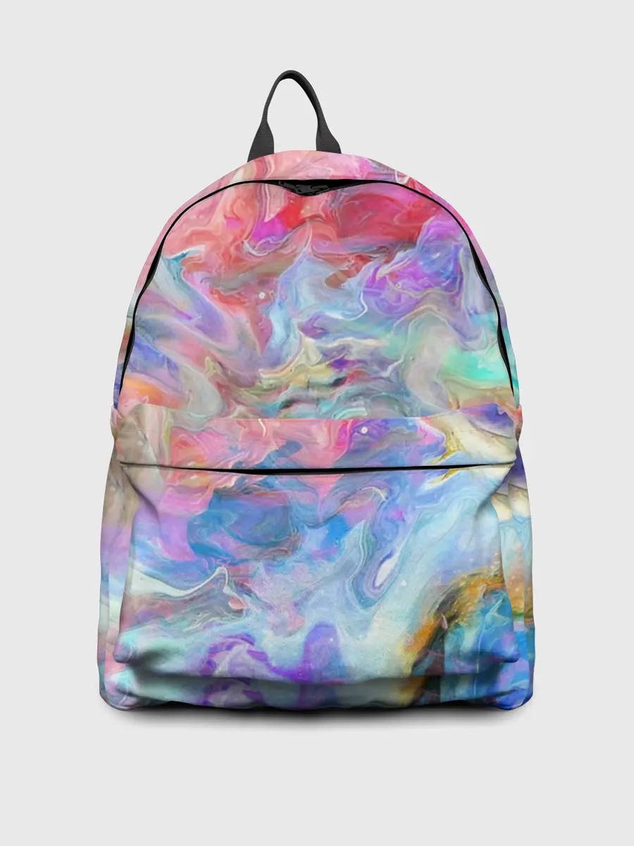 Рюкзак джинсовый / Радужное небо