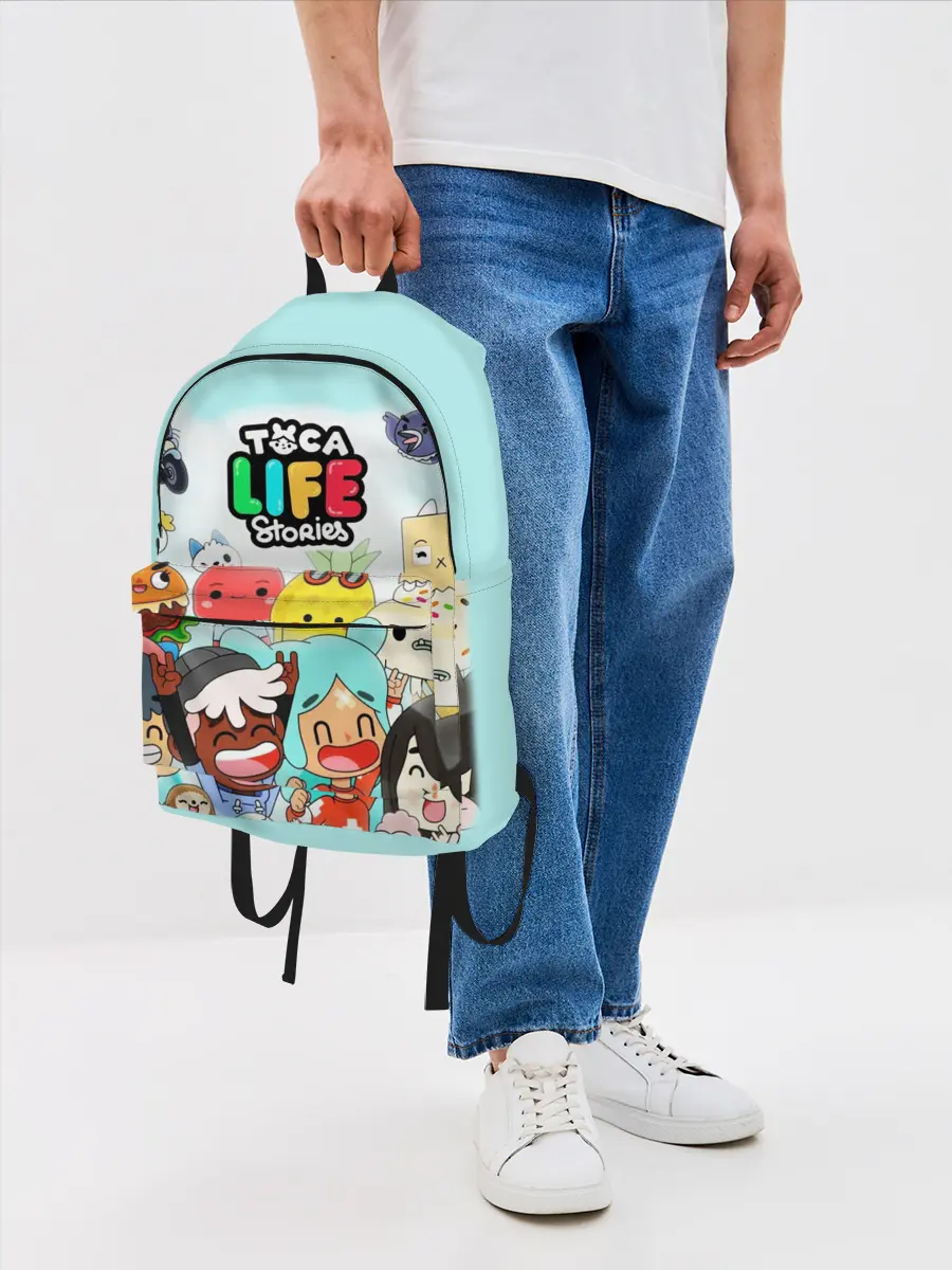 Рюкзак джинсовый / Toca Boca | Тока Бока все персонажи