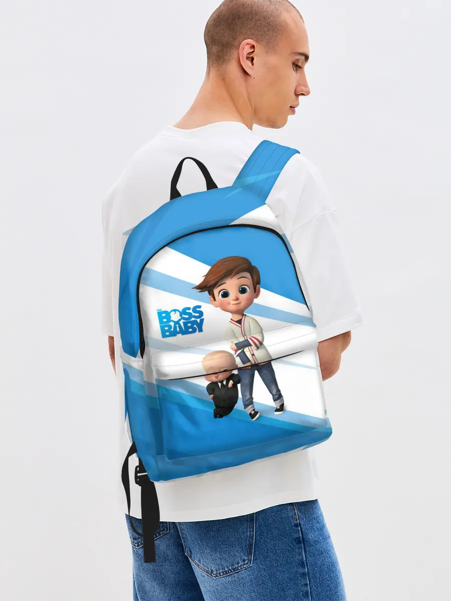 Рюкзак джинсовый / Boss Baby / Босс-Молокосос