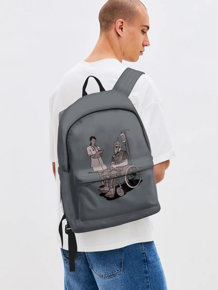 Рюкзак джинсовый / Стрела в колено