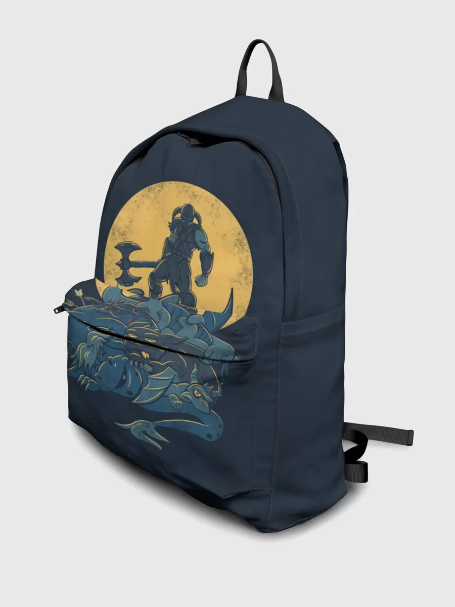 Рюкзак джинсовый / Всем драконам конец