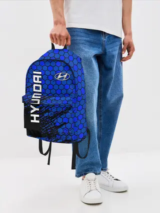 Рюкзак джинсовый / Hyundai/Хёндай