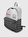 Рюкзак джинсовый / HONDA | Стальная решетка