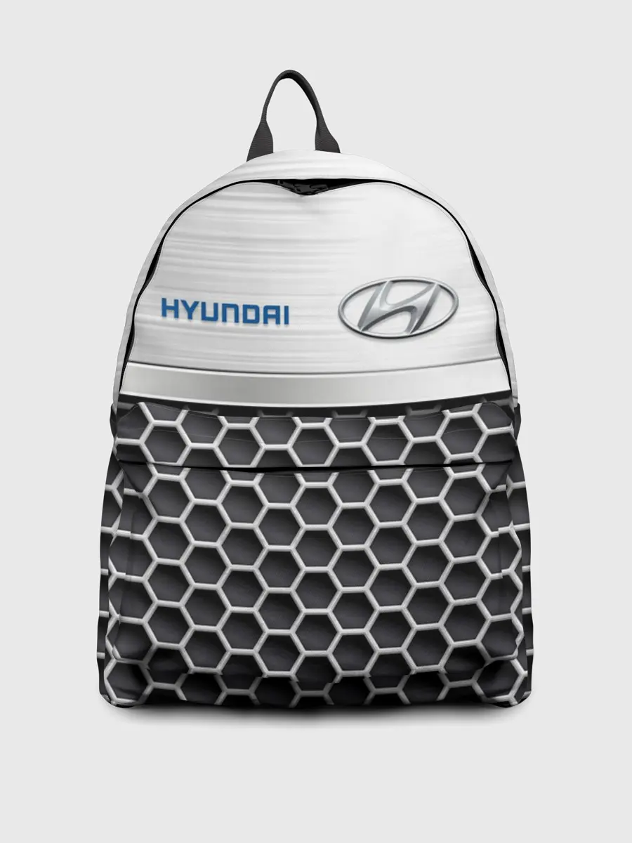 Рюкзак джинсовый / Hyundai | Стальная решетка