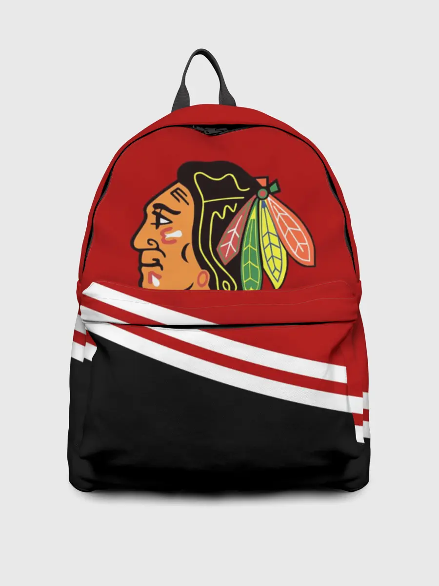 Рюкзак джинсовый / Chicago Blackhawks, NHL