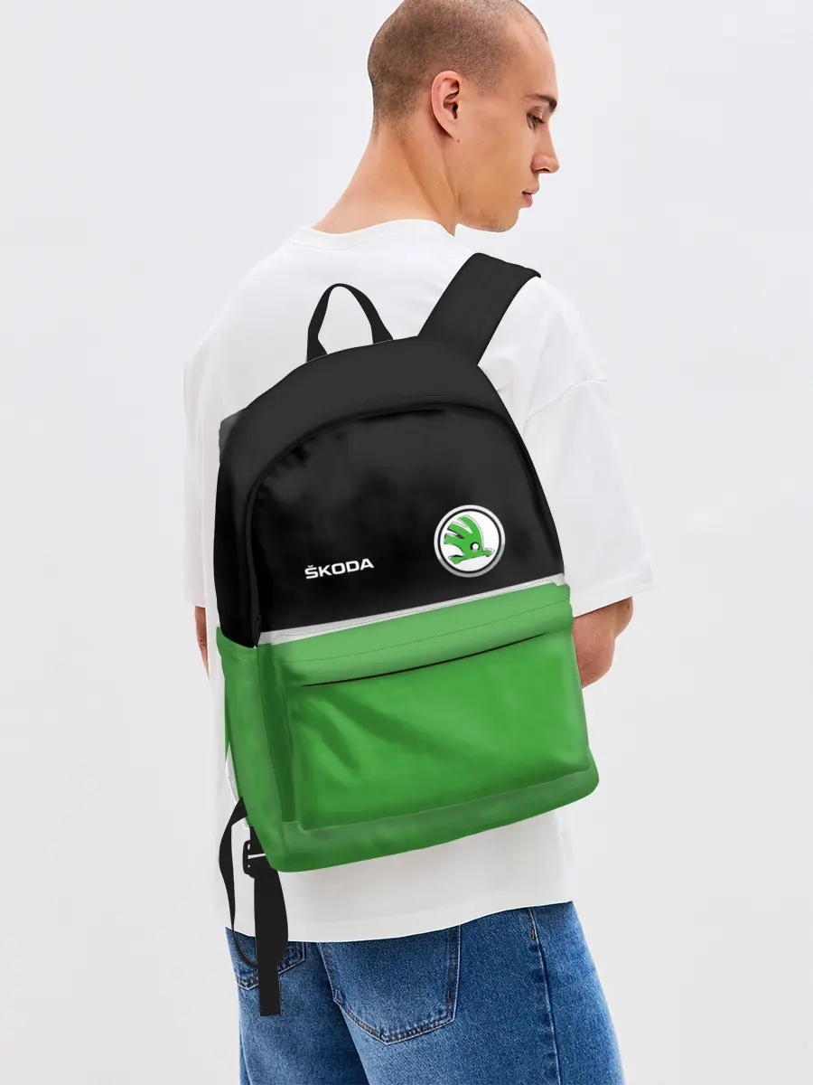 Рюкзак джинсовый / Skoda | Два цвета