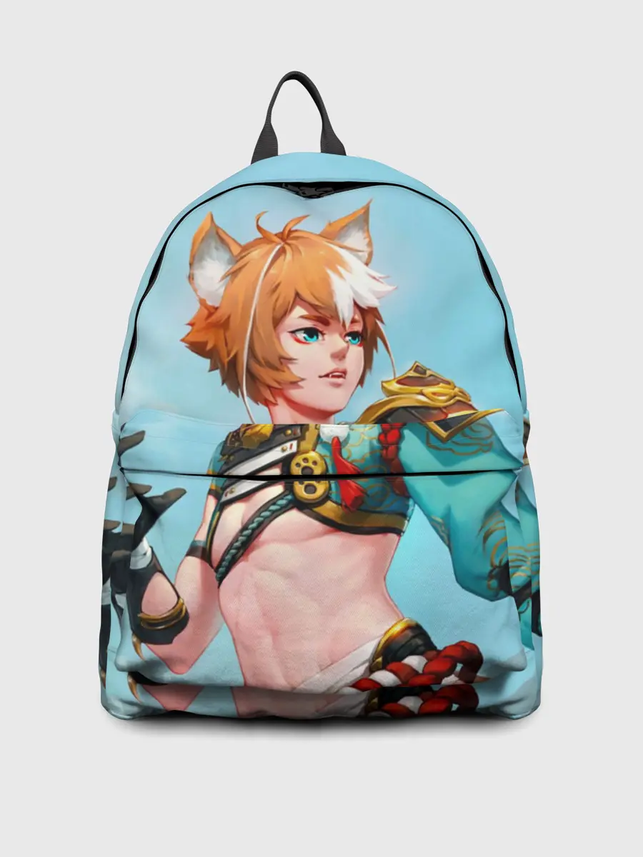 Рюкзак джинсовый / Горо Genshin Impact