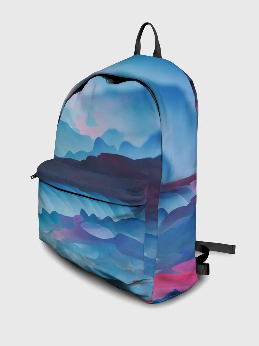 Рюкзак джинсовый / Грозовые мазки