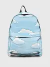 Рюкзак джинсовый / Зимние облака