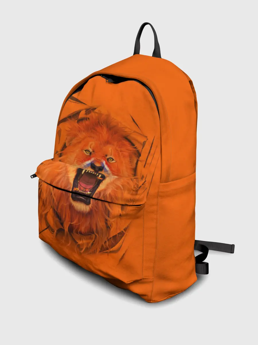 Рюкзак джинсовый / ЛЕВ СКВОЗЬ ТКАНЬ