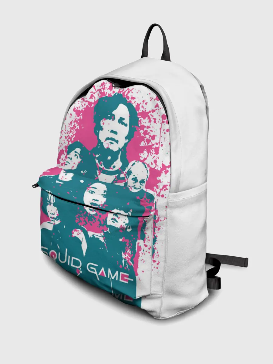 Рюкзак джинсовый / Игра в кальмара: лучшие игроки