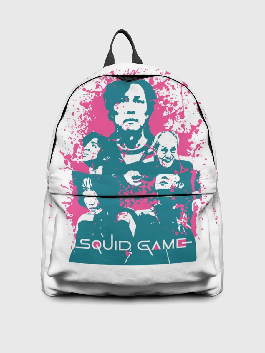 Рюкзак джинсовый / Игра в кальмара: лучшие игроки